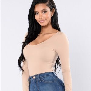 Nude bodysuit
